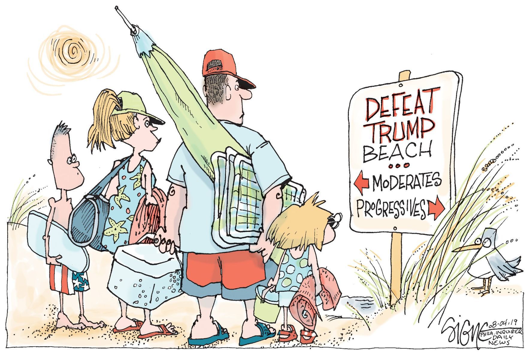 Signe Wilkinson cartoon